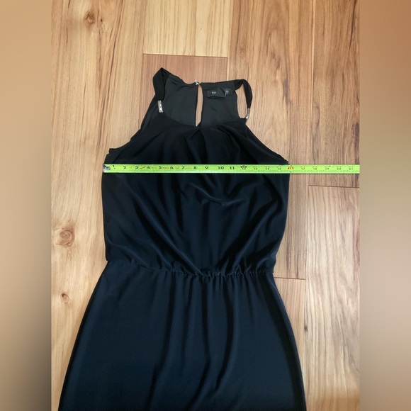 White House Black Market Black Sleeveless Maxi Dress, Size X-Small - Picture 6 of 9
